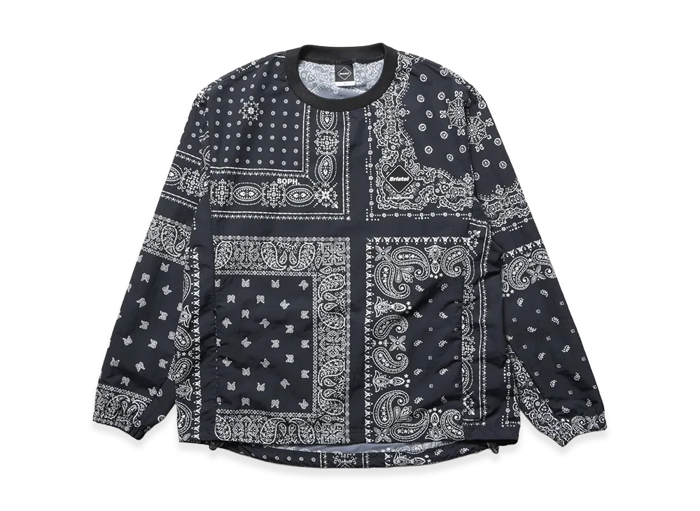 F.C.Real Bristol Bandana Nylon Piste "Black"