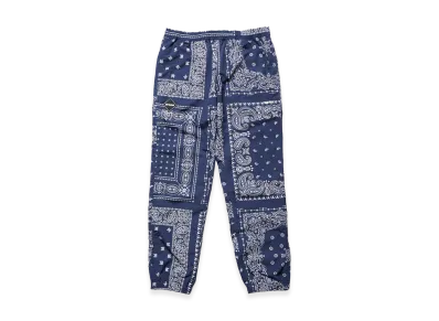 F.C.Real Bristol Bandana Nylon Easy Pants "Navy"