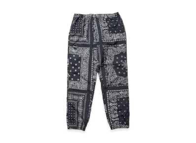F.C.Real Bristol Bandana Nylon Easy Pants "Black"