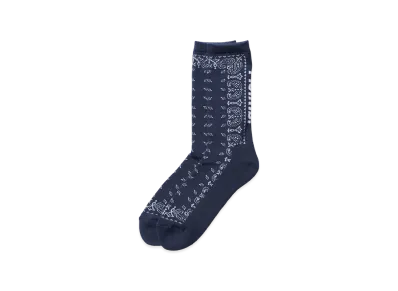 F.C.Real Bristol Bandana Socks "Navy"