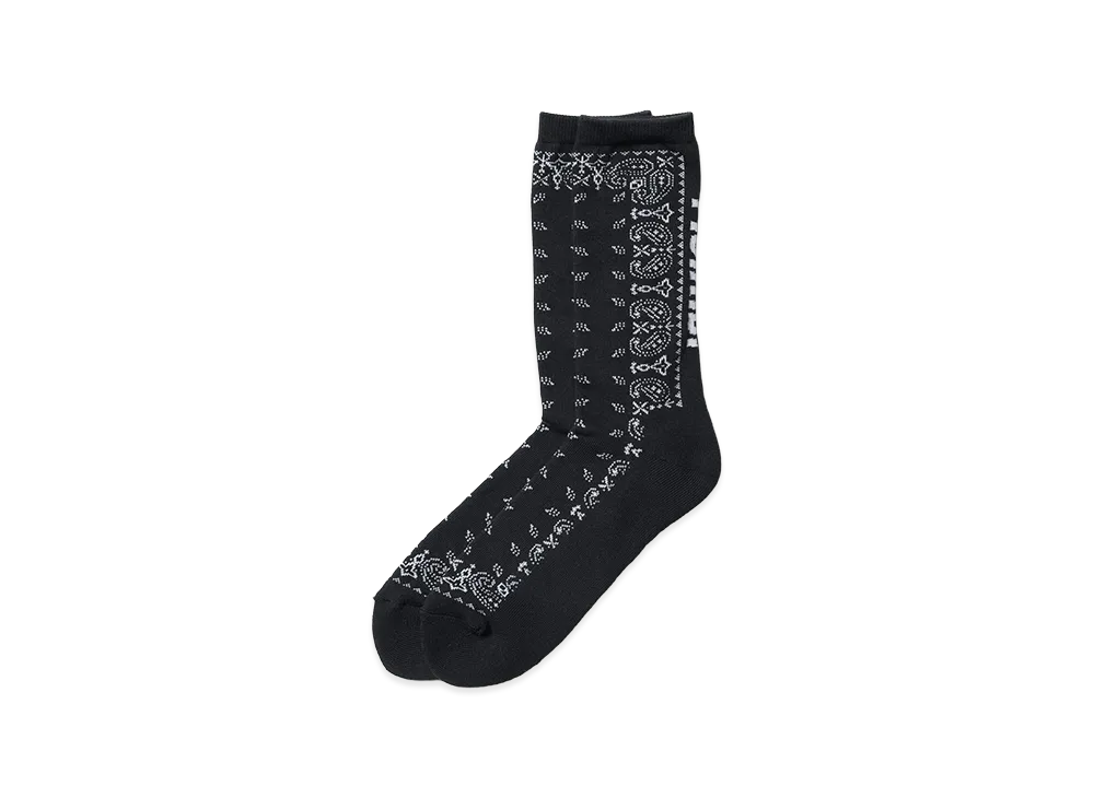 F.C.Real Bristol Bandana Socks "Black"