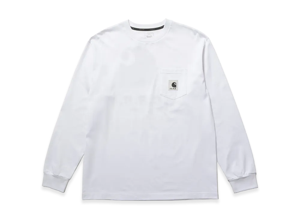 F.C.Real Bristol x Carhartt WIP L/S Pocket Tee "White"