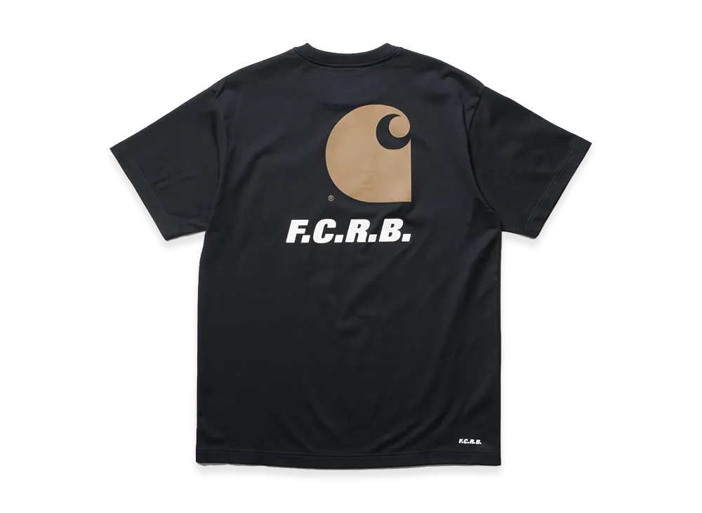 F.C.Real Bristol x Carhartt WIP L/S Pocket Tee "Black"