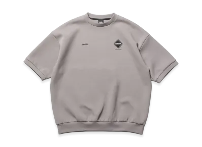 F.C.Real Bristol Tech Sweat S/S Crewneck Top "Gray"