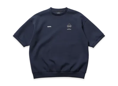 F.C.Real Bristol Tech Sweat S/S Crewneck Top "Navy"