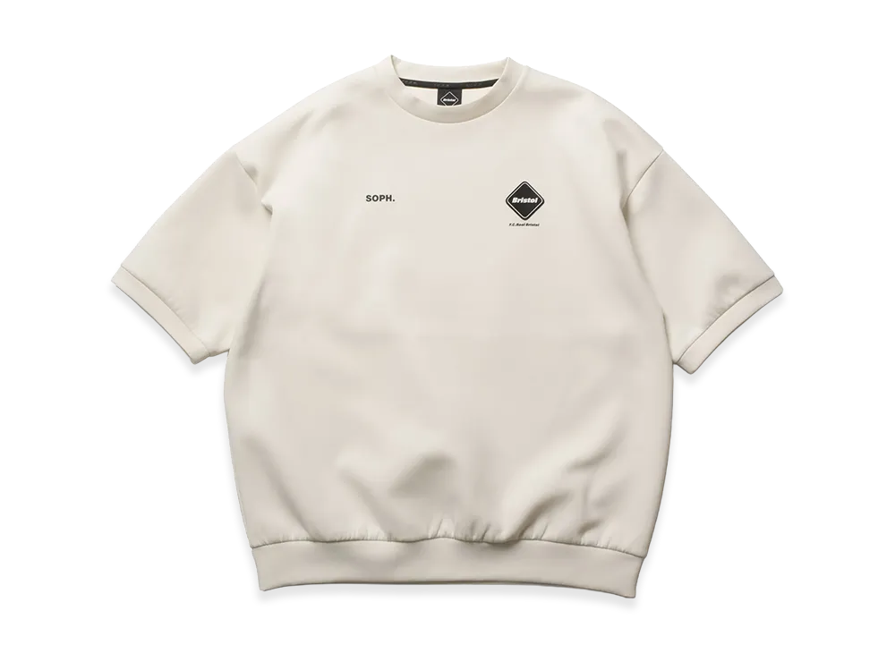 F.C.Real Bristol Tech Sweat S/S Crewneck Top "White"