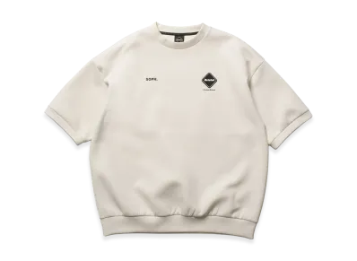 F.C.Real Bristol Tech Sweat S/S Crewneck Top "White"