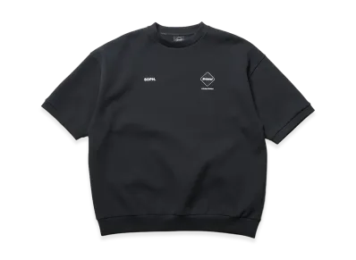 F.C.Real Bristol Tech Sweat S/S Crewneck Top "Black"