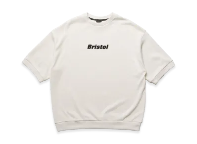 F.C.Real Bristol Quarter Knit S/S Crewneck Shirt "Off White"