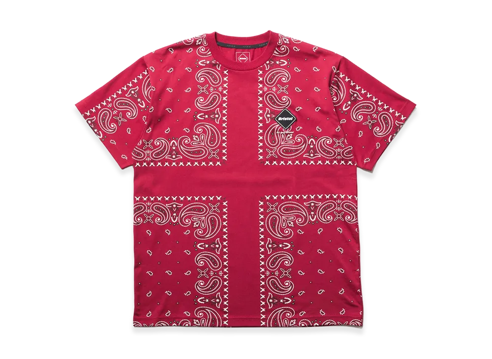 F.C.Real Bristol Bandana Tee "Red"