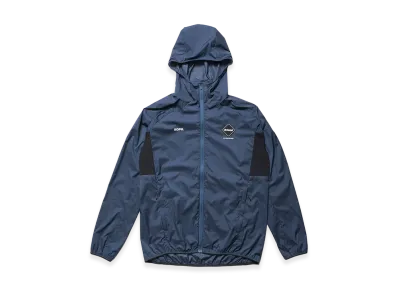F.C.Real Bristol Light Weight Breathable Packable Hoodie "Blue"