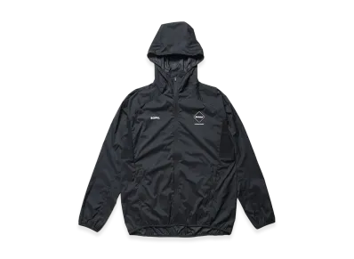 F.C.Real Bristol Light Weight Breathable Packable Hoodie "Black"