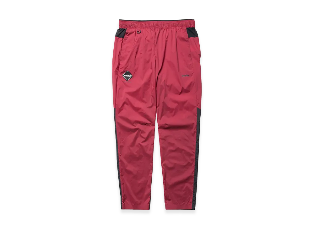 F.C.Real Bristol Light Weight Breathable Packable Pants "Red"