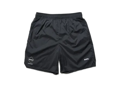 F.C.Real Bristol Light Weight Breathable Packable Shorts "Black"