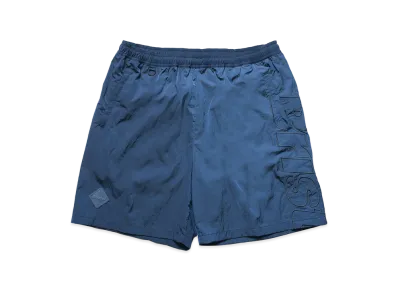 F.C.Real Bristol Big Logo Nylon Easy Shorts "Blue"