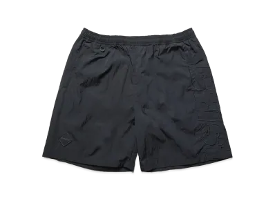 F.C.Real Bristol Big Logo Nylon Easy Shorts "Black"