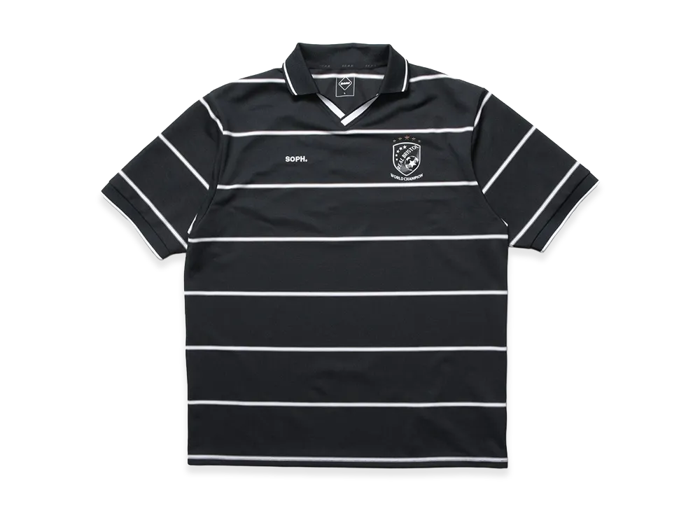 F.C.Real Bristol Champions Border S/S Game Shirt "Black"