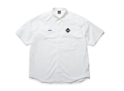 F.C.Real Bristol Authentic Fly Front S/S Shirt "White"