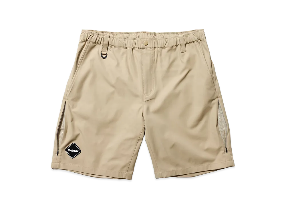 F.C.Real Bristol Ventilation Shorts "Beige"