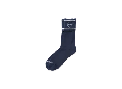 F.C.Real Bristol Emblem Cuff Socks "Navy"