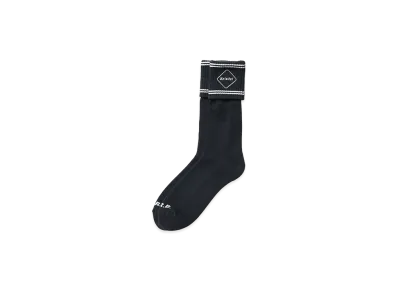 F.C.Real Bristol Emblem Cuff Socks "Black"