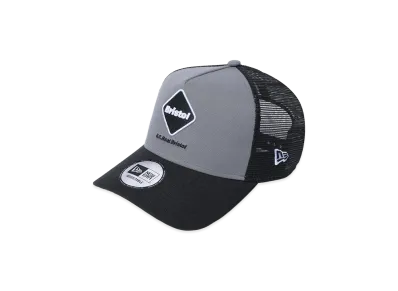 F.C.Real Bristol New Era Emblem 9Forty A-Frame Mesh Cap "Gray"