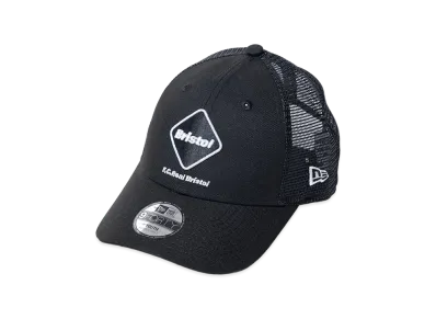 F.C.Real Bristol Kids New Era Emblem 9Forty Mesh Cap "Black"
