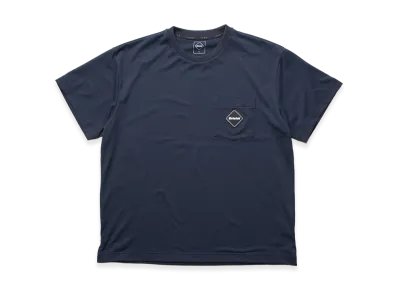 F.C.Real Bristol Emblem Pocket Tee "Navy"