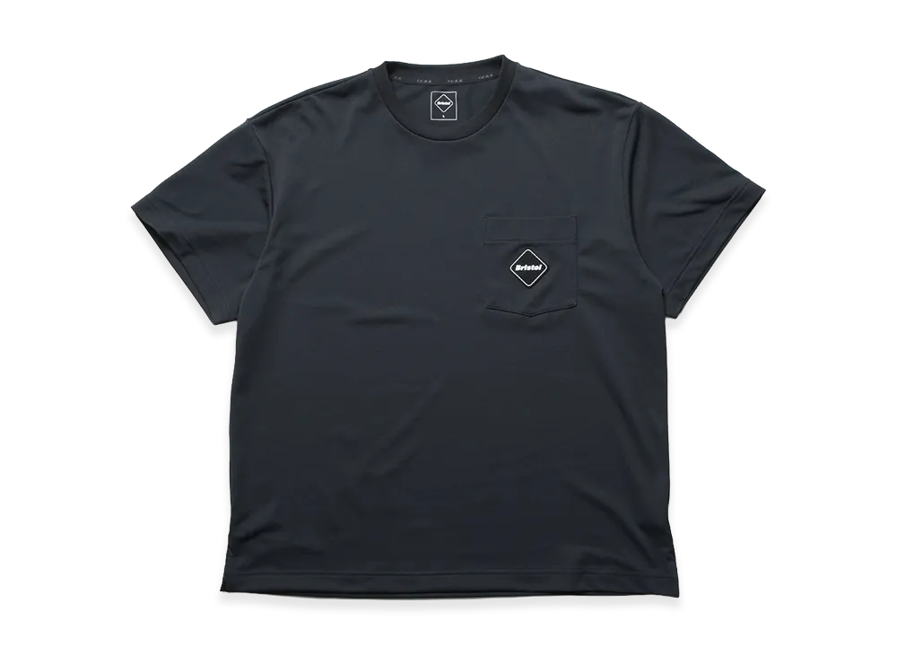 F.C.Real Bristol Emblem Pocket Tee "Black"