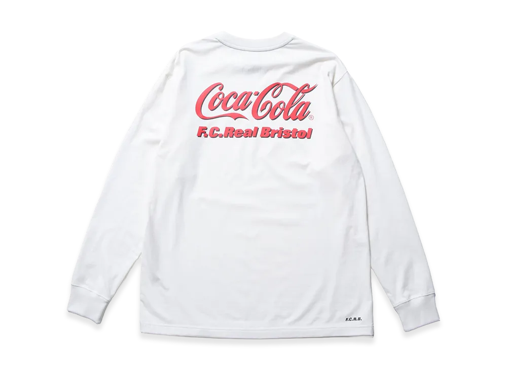 F.C.Real Bristol x Coca-Cola Authentic L/S Tee "White"