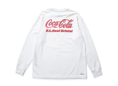 F.C.Real Bristol x Coca-Cola Authentic L/S Tee "White"