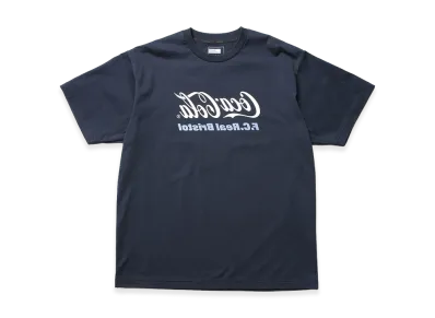 F.C.Real Bristol x Coca-Cola Mirror Logo Tee "Navy"