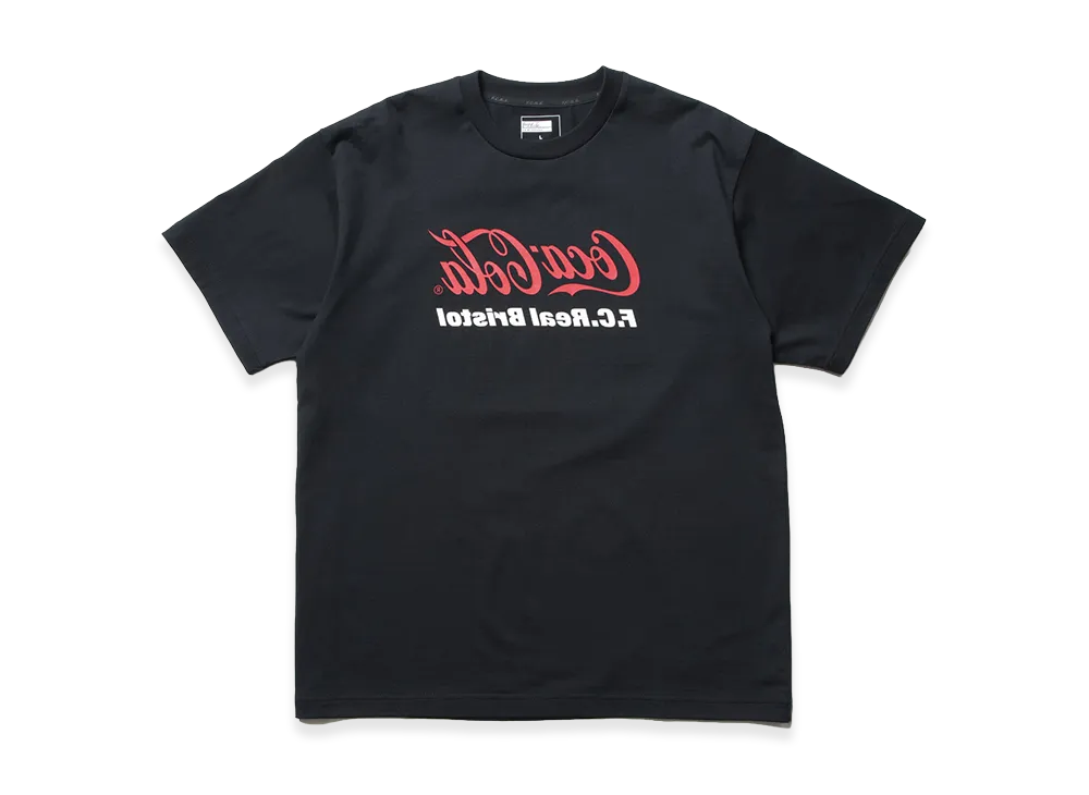 F.C.Real Bristol x Coca-Cola Mirror Logo Tee "Black"