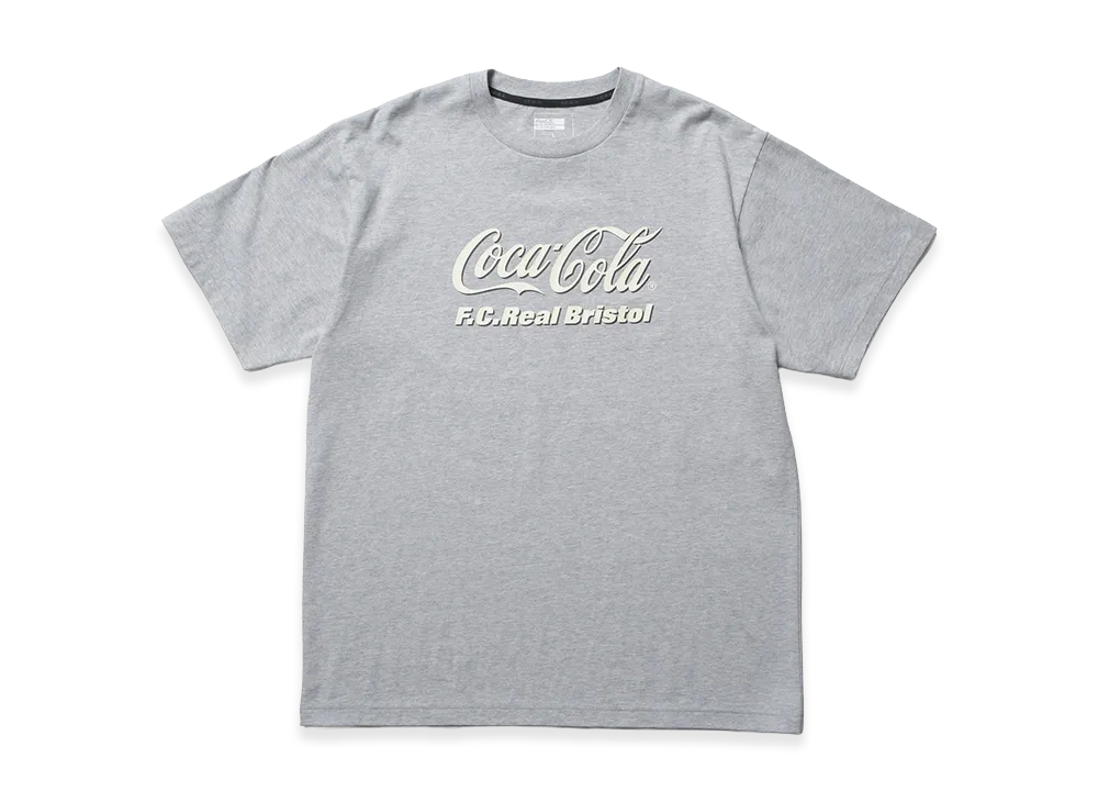F.C.Real Bristol x Coca-Cola Heather Tee "Gray"