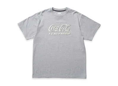 F.C.Real Bristol x Coca-Cola Heather Tee "Gray"
