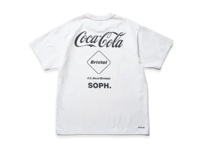 F.C.Real Bristol x Coca-Cola Listed Logos Tee "White"