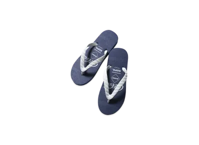F.C.Real Bristol x Coca-Cola Listed Logos Beach Sandals "Navy"