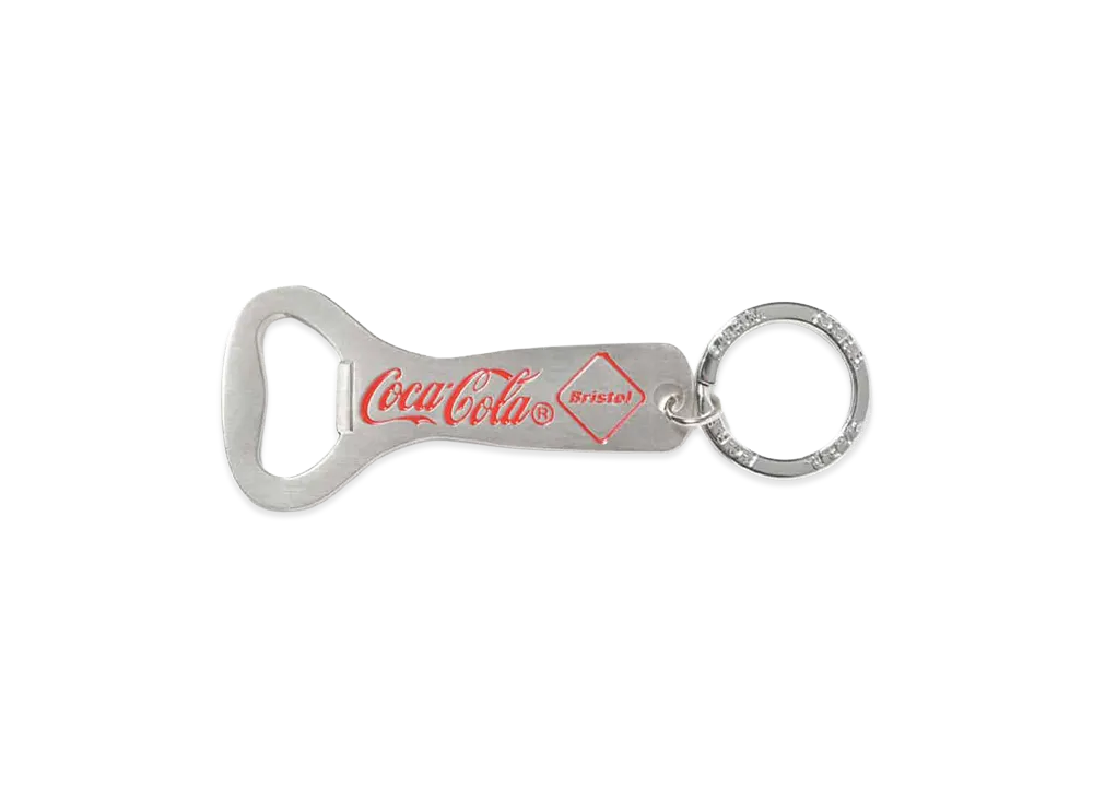 F.C.Real Bristol x Coca-Cola Bottle Opener Keyring "Silver"