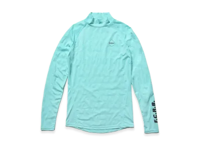 F.C.Real Bristol Freeze Tech Mockneck L/S Top "Turquoise"
