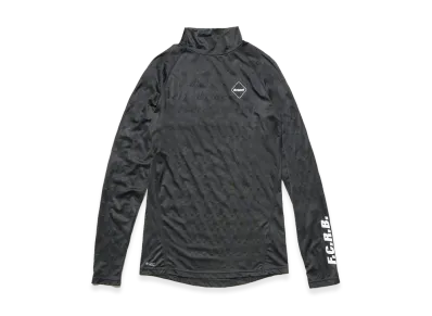 F.C.Real Bristol Freeze Tech Mockneck L/S Top "Black"
