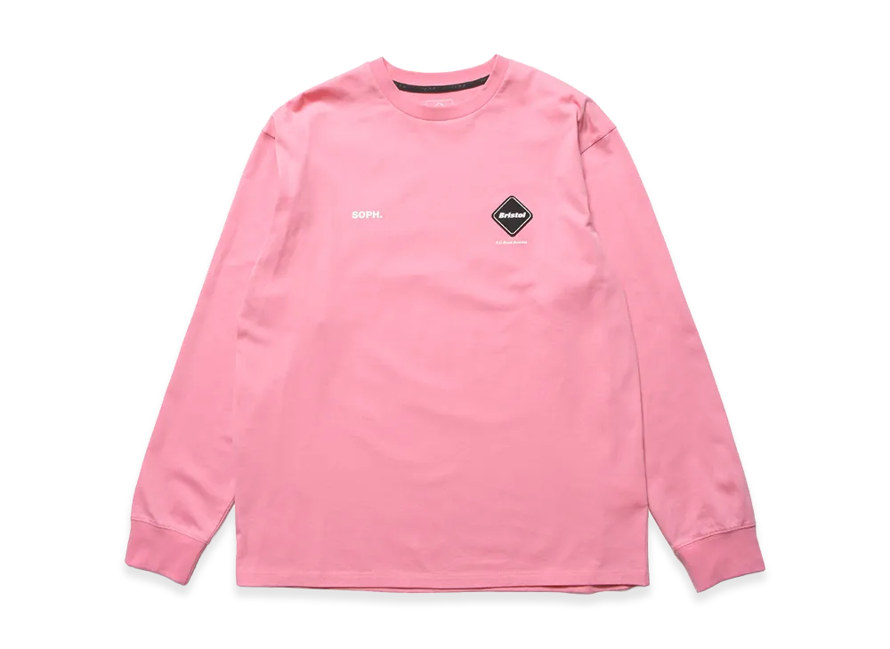 F.C.Real Bristol Authentic L/S Tee "Pink"