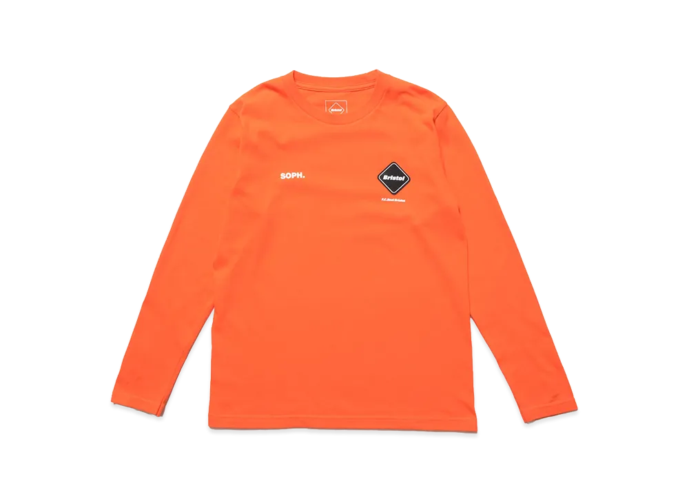 F.C.Real Bristol Kids Authentic L/S Tee "Orange"