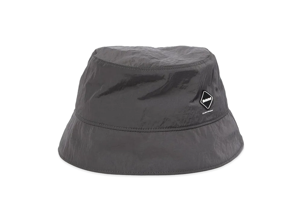 F.C.Real Bristol Nylon Chambray Hat "Charcoal Gray"