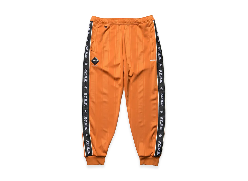 F.C.Real Bristol Shadow Weave Stripe Pants "Orange"