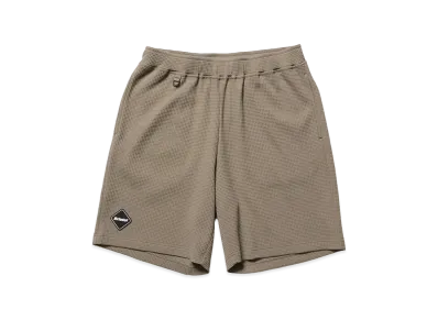F.C.Real Bristol Tech Waffle Lounge Shorts "Greige"