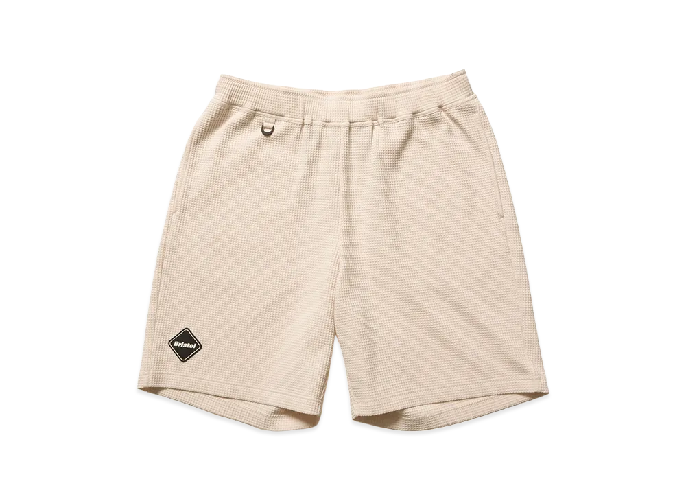 F.C.Real Bristol Tech Waffle Lounge Shorts "Off White"