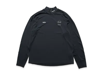F.C.Real Bristol L/S Mockneck Top "Black"