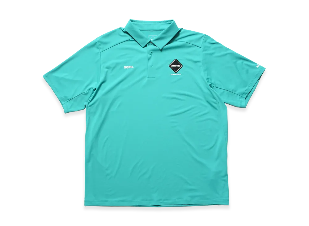 F.C.Real Bristol S/S Tech Polo "Turquoise"