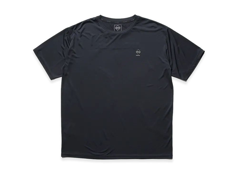 F.C.Real Bristol Reflective Logo Tech Dry Tee "Black"