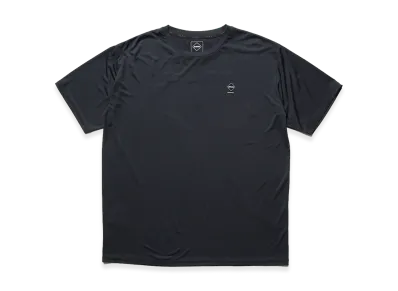 F.C.Real Bristol Reflective Logo Tech Dry Tee "Black"
